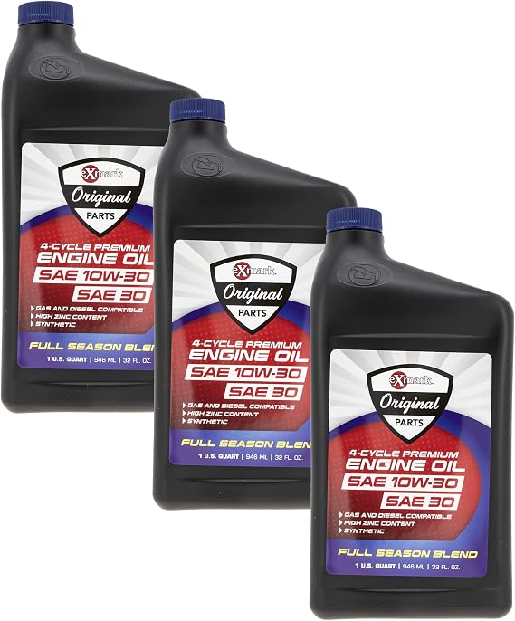 زيت محرك Exmark 3 Quarts and Filter Kit Quest Radius E S Series 135-2566 126-5234