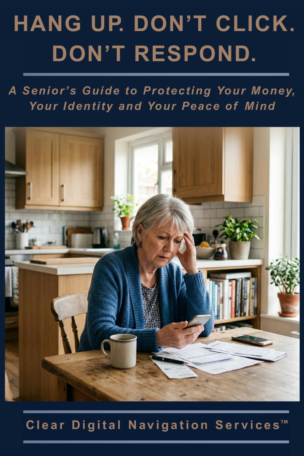 HANG UP. DON'T CLICK. DON'T RESPOND.: A Senior’s Guide to Protecting Your Money, Your Identity, and Your Peace of Mind (Navigating the Digital World for Seniors and Beginners)
