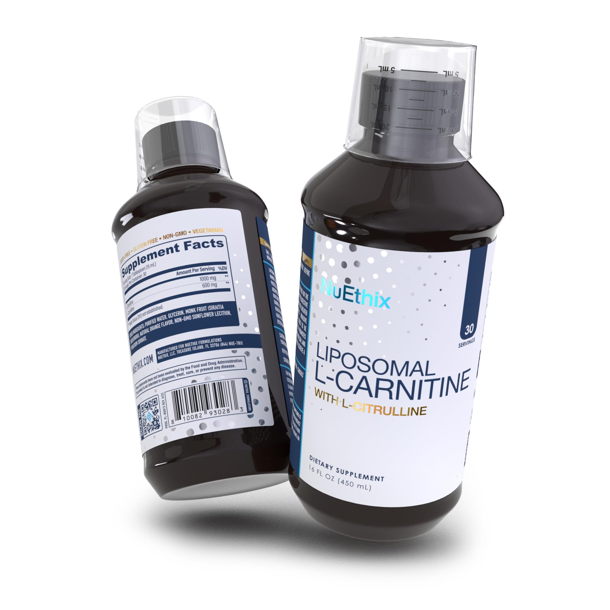 l carnitine and l citrulline L-Citrulline Supplement 750mg – 180 Vegetable Capsules main image 1
