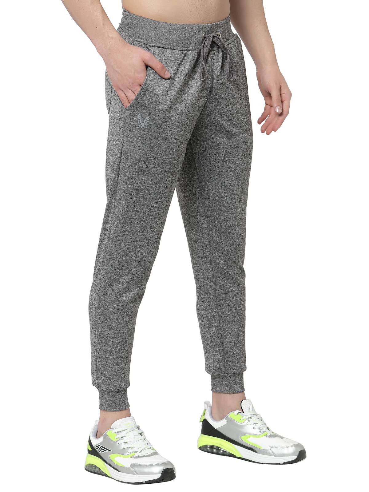 uzarus Men's Joggers Track Pants with 1 Zippered Pocket for Gym, Yoga, Workout and Casual Wear-picture-33