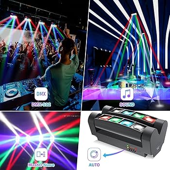 Amazon.com: BETOPPER Moving Head DJ Lights,Stage Lights for