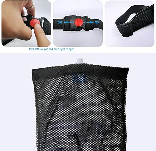 Miniatura 2 de Cintura ajustable con bolsillo para recolección de orina, bolsas de nefrostomía Foley, dispositivo de estabilización de catéter urinario, drenaje