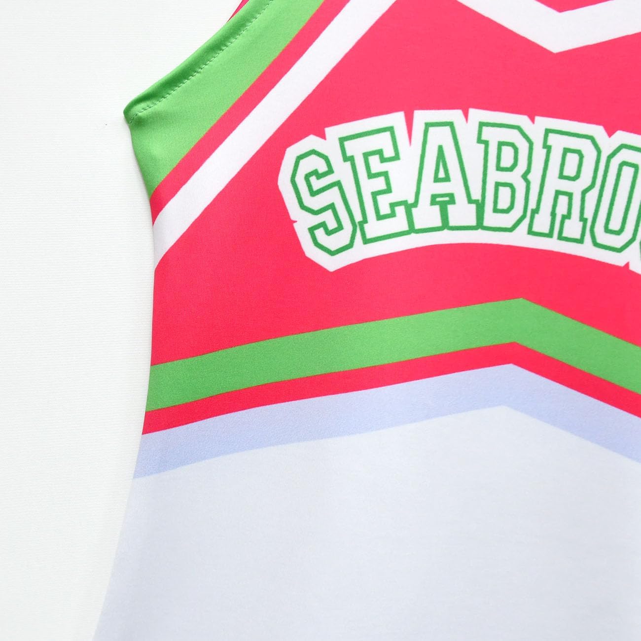 Zombies Cheerleader Dresses for Girls Cheerleading Kids Halloween Cheer Outfit