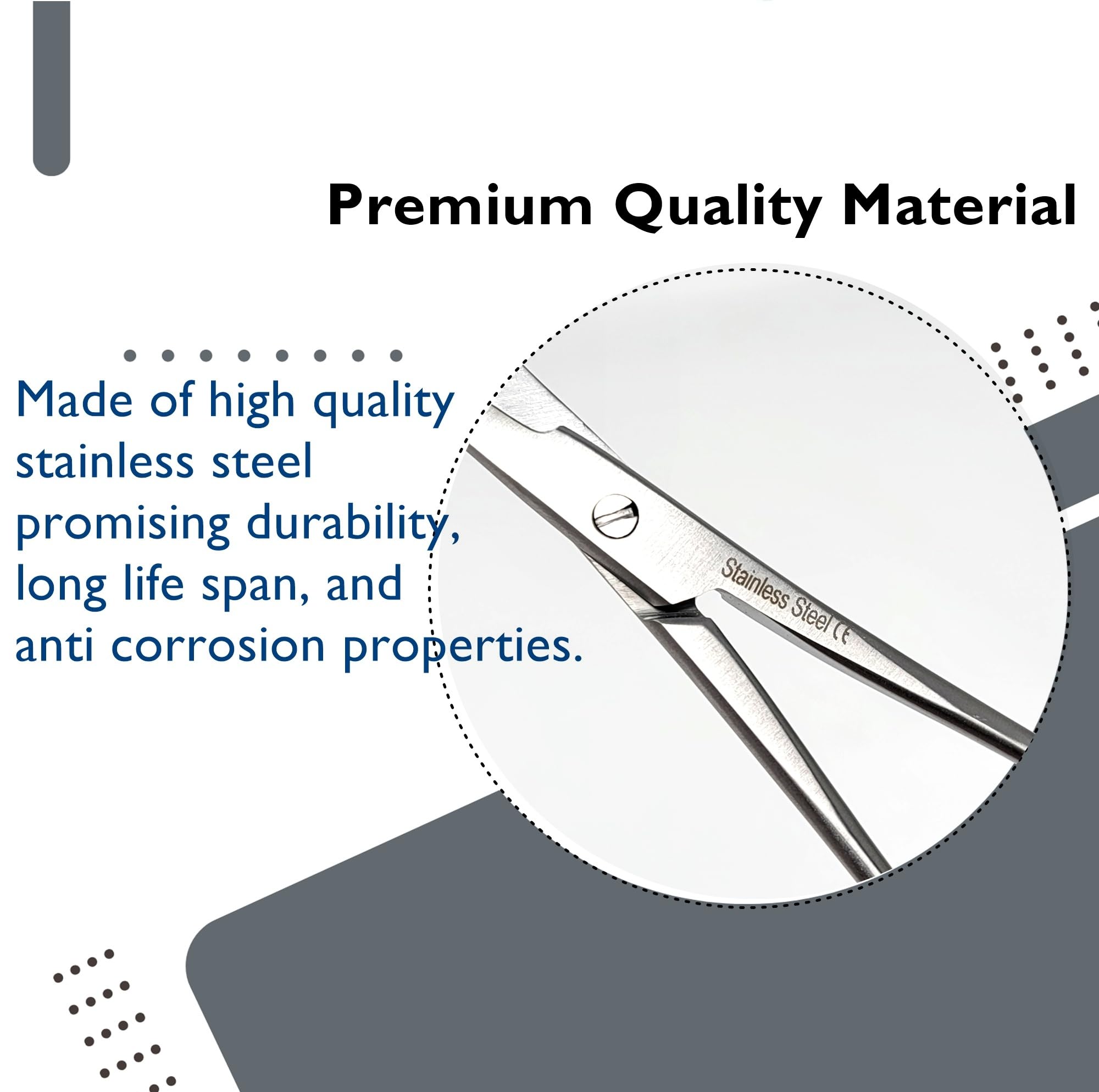 Gold Handle Olsen Hegar Needle Holder 5.5", Premium — Amazon image 6