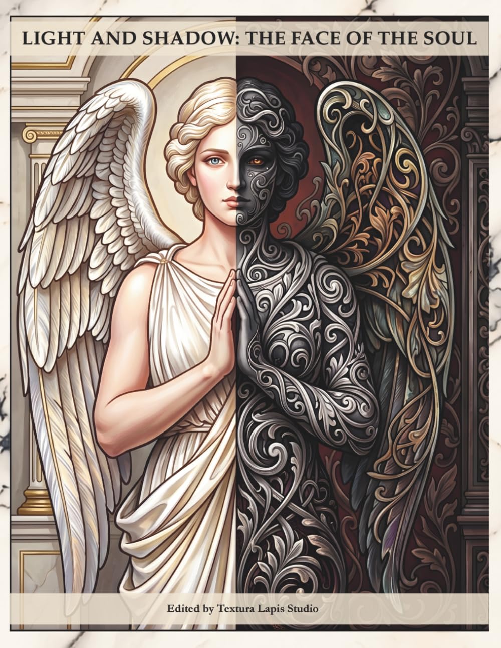 LIGHT AND SHADOW: THE FACE OF THE SOUL: A journey of self-reflection and integration between light and shadow through art and writing (Opus Interior: The Journey toward Self-Mastery)