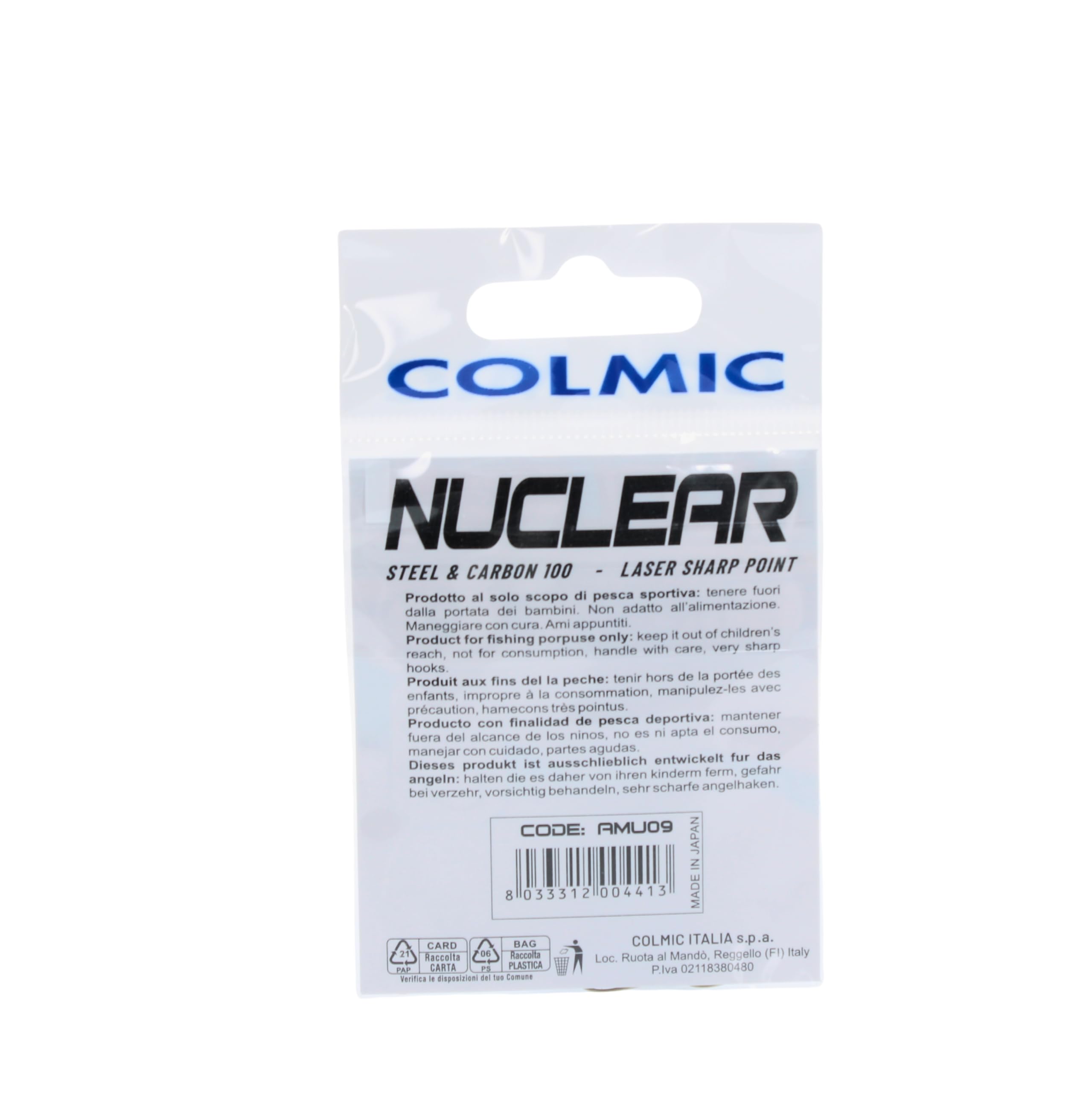 Colmic – 20 Anzuelos de Pesca TR99 en Acero Carbono Bronze – Flatted, Round, Barb, Twisted – Especiales para Trucha de Lago y Cebos Naturales – Producto Oficial Colmic