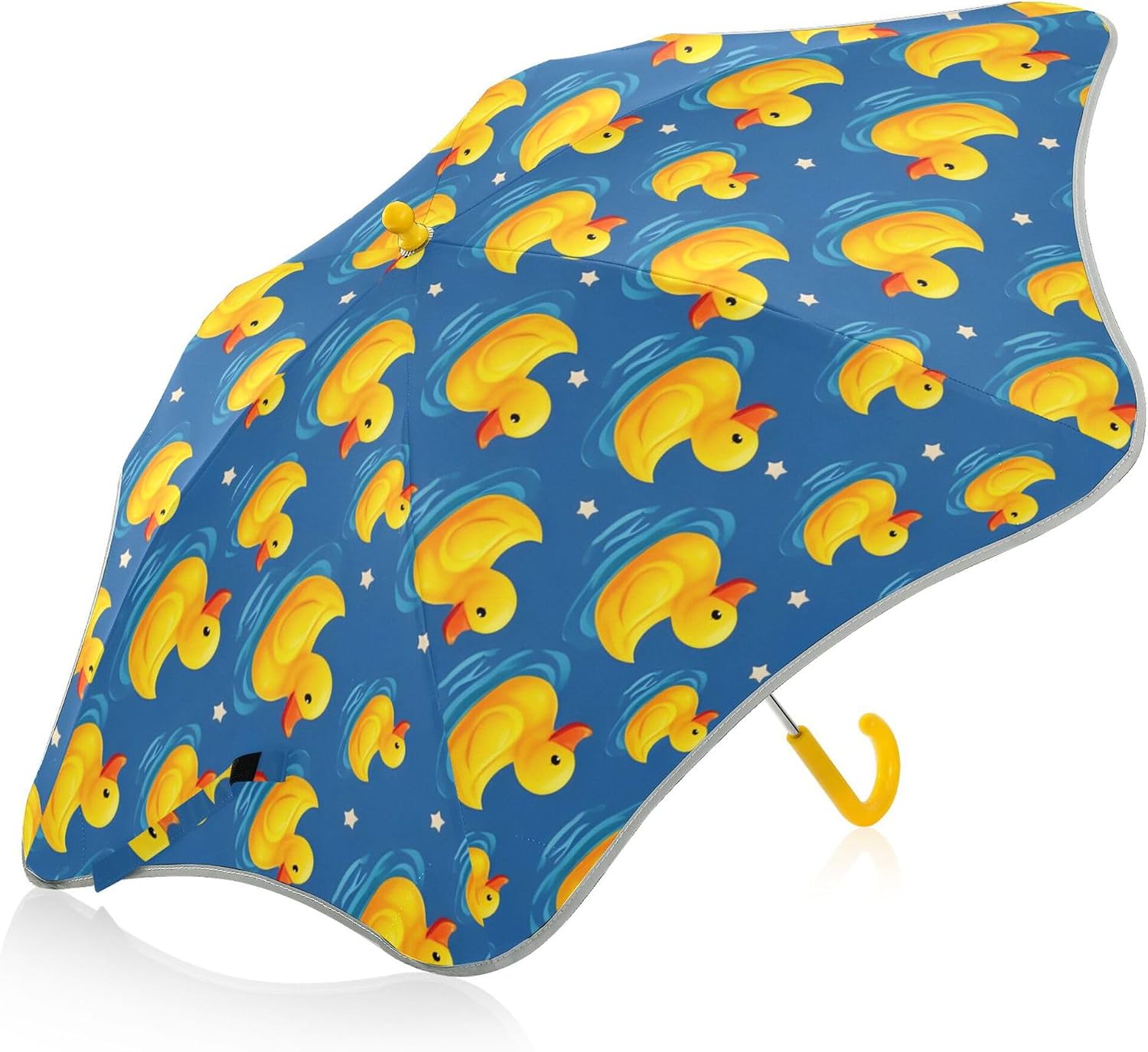 ALAZA Yellow Ducks Kids Umbrella for Girls Boys Toddler Children Rain & Sun Umbrella