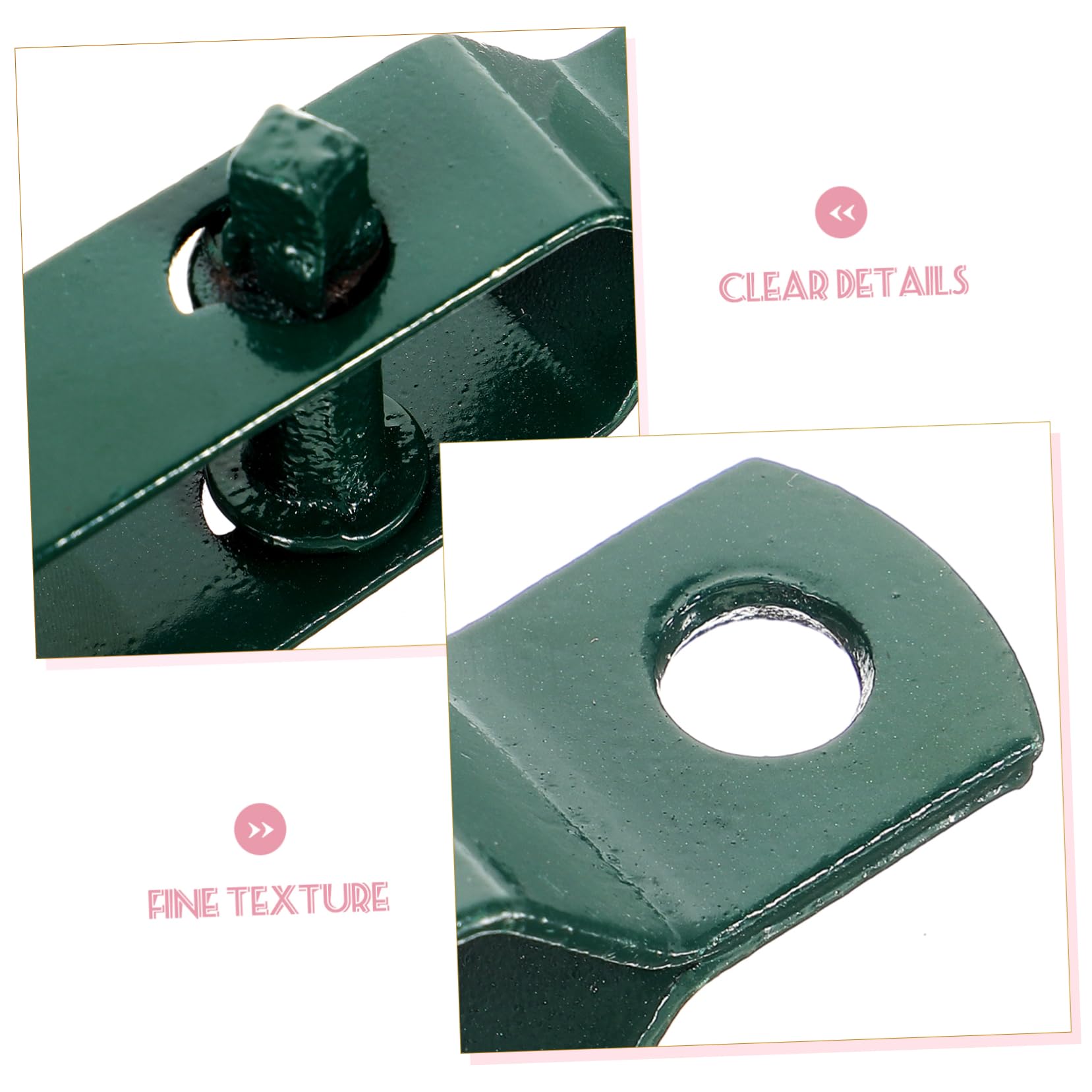 Toddmomy 4 Set Tendifilo Pianta Recinzione A Filo Chiave Tendicavi in ​​Acciaio Scherma Asta Tenditori di Filo Stringer della di Recinzione in Metallo Acciaio A3 Verde 2 Pezzi * 4