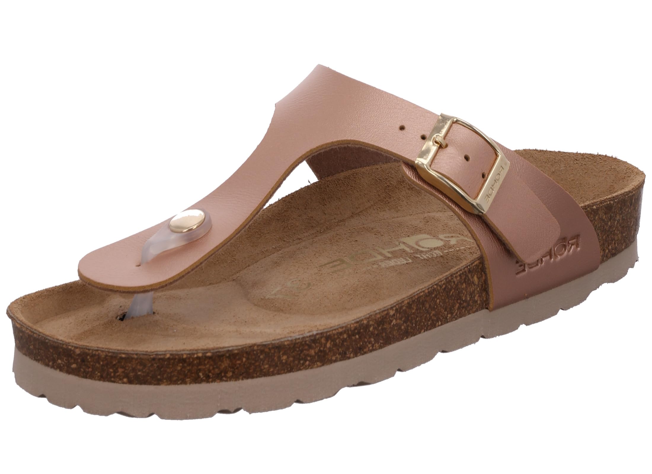 Rohde Women's Alba Mules, Pink, 6 UK