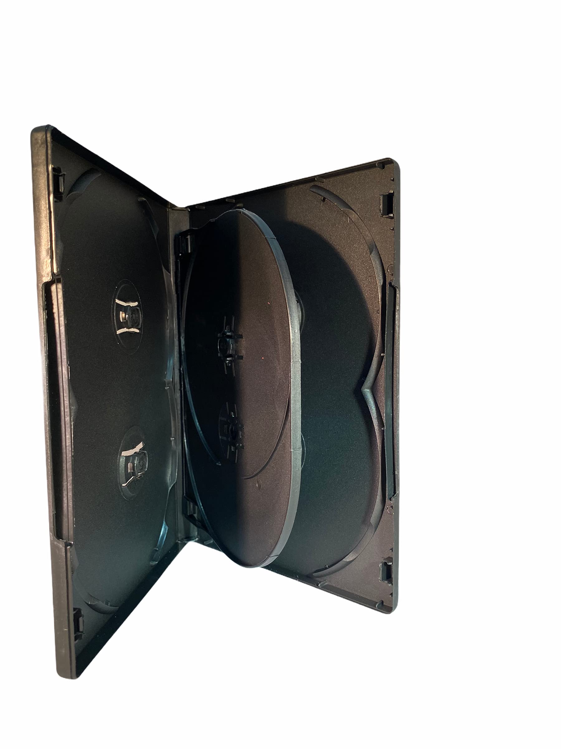 25 Custodie Doppie Per CD/DVD/Blu-ray - Con Vassoio Nero, Qualità Professionale - Foto 11