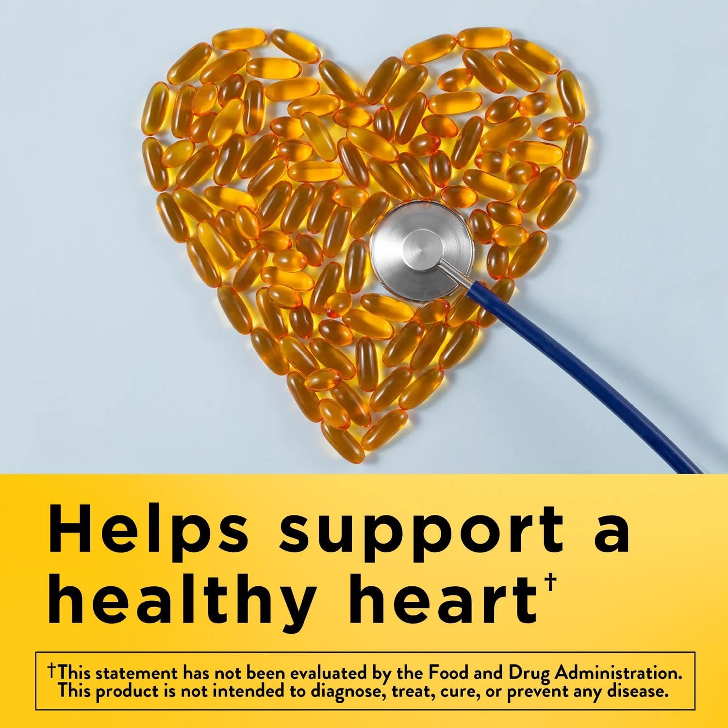 Omega 3 Fish Oil BurpLess Fish Oil 1200 mg, Heart & Wellness Support, Omega 3 Supplement with 300 Softgels (Pack of 1)