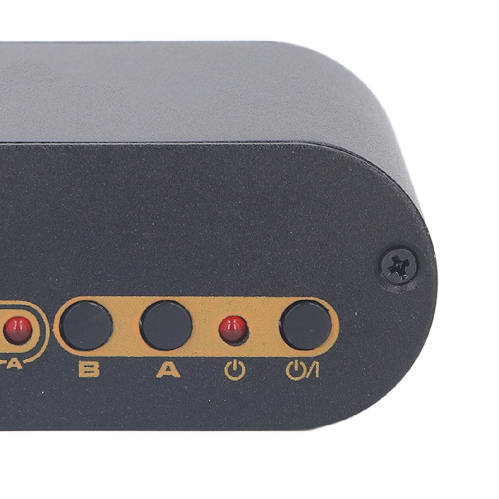 SPDIFSwitchOttico Digitale 4x2, SwitcherOttico Digitale per DVD HDTV, Switch Ottici a Matrice SPDIF 4x2 con Telecomando, 4 Ingressi 2 Uscite (Spina europea)
