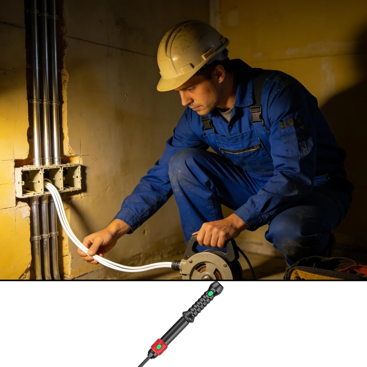 Abs Wire Fish Tape 25 6 Inch for Quick and Secure Cable Management in Conduits Hidden Wiring