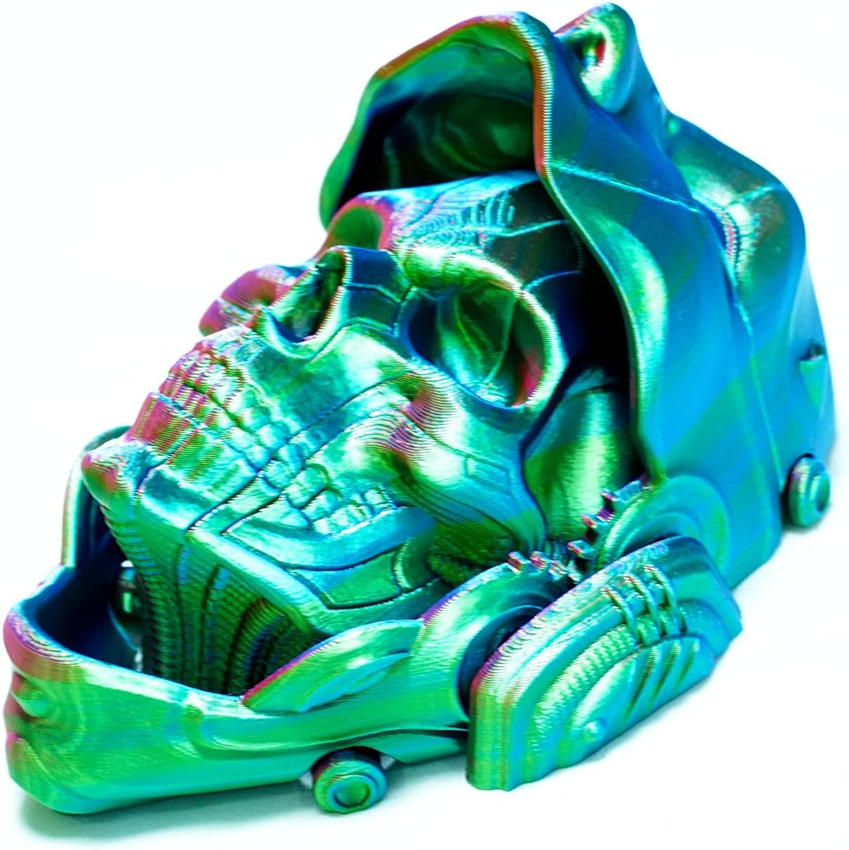 3D Printed Skeleton Mechanical mask Models,Flexible Joint Animal lacertid Figurines, Stress Relief, Fidget restlessness, ADHD Toys, Surprise Fantasy Gifts