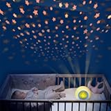 Kids Alarm Clock Boys&comma;Moon Stars Projector Alarm Clock&comma;7 Color Changing Nightlight Clock&comma;Snooze Touch Control Temperature for Kids Bedrooms&comma; Digital Clock for Girls Boys Children Birthday Gifts