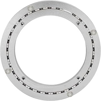 Heavy Duty Aluminium Alloy Swivel Turntable Rotating Bearing Silent Lazy Susan Hardware Bearing Aluminium - Round Table Bearing With PE Muffler Strip - 360  Rotation Large Turntable Base