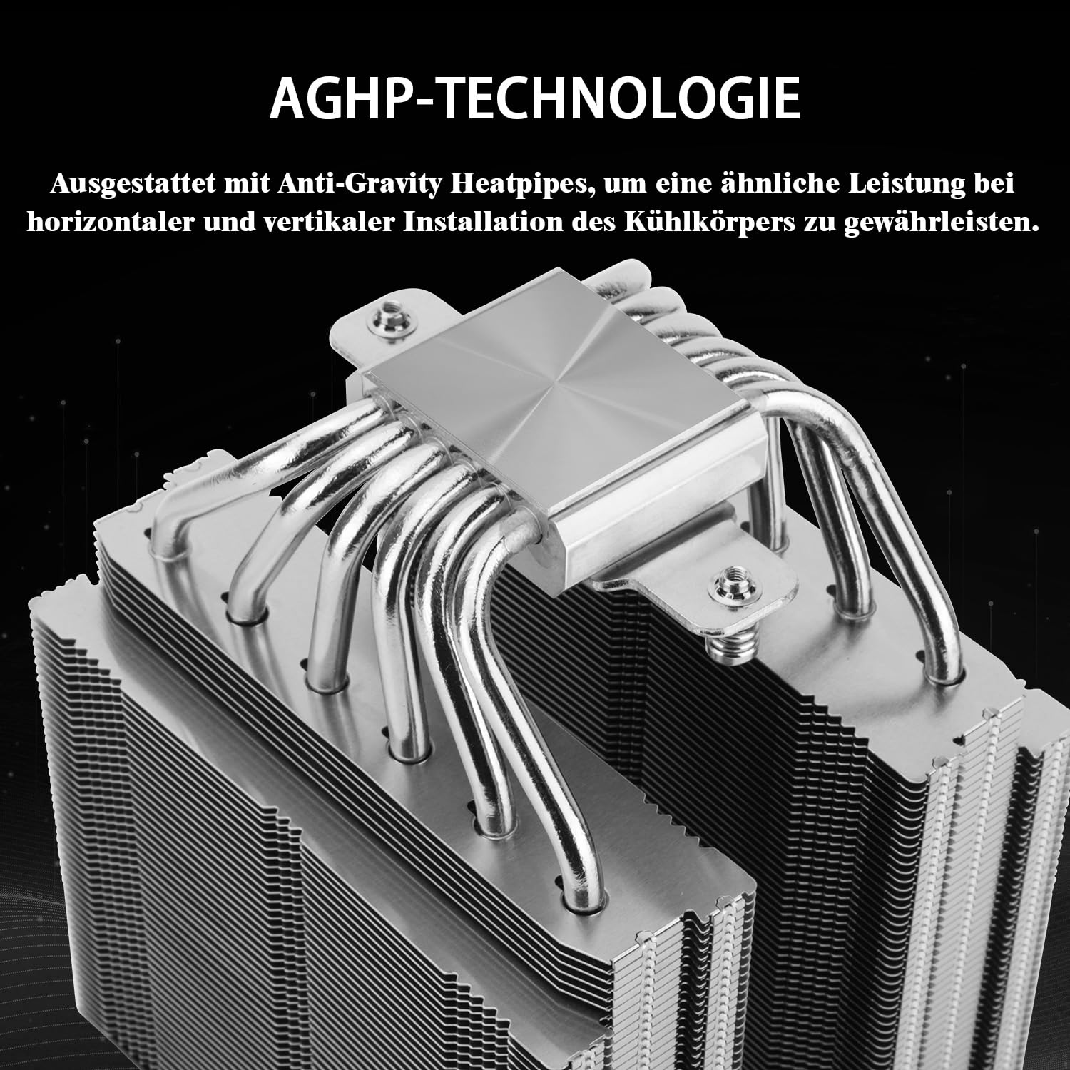 Thermalright Royal Pretor 130 Wentylator procesora, 6 rurek cieplnych, wentylator TL-H12-X28 i TL-HD13-X28, kompatybilny z Intel LGA115X/1200/2011/1700/1851, platform AM4/AM5, chłodzenie