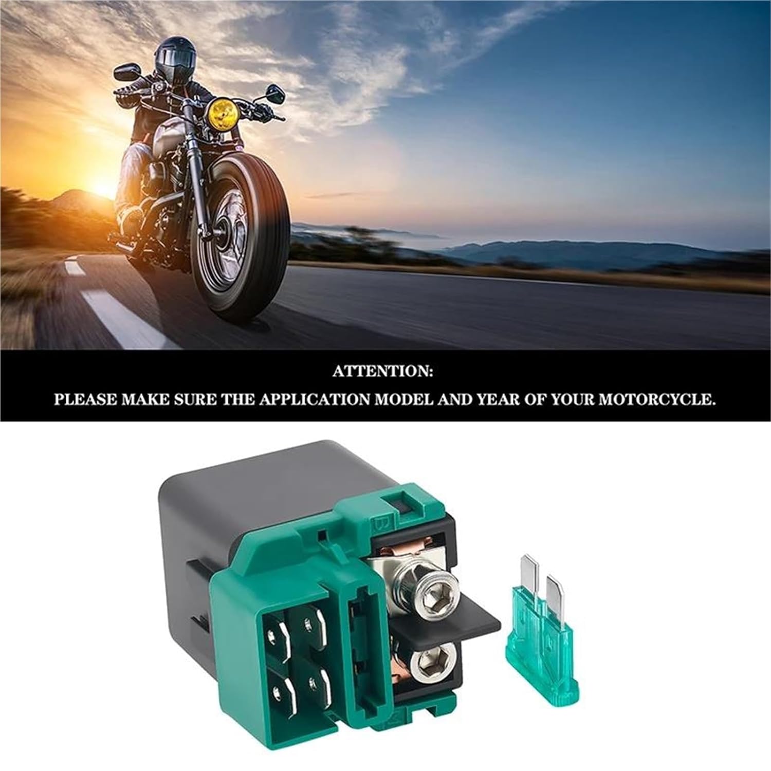 オートバイスタータースターティングリレー に適合するVN800に適合するバルカン1995-2005に適合するVN 800に適合するク