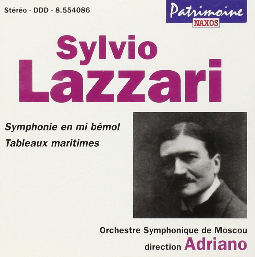 Sylvio Lazzari Symphonie en mi bémol - Tableaux maritimes [Audio CD]