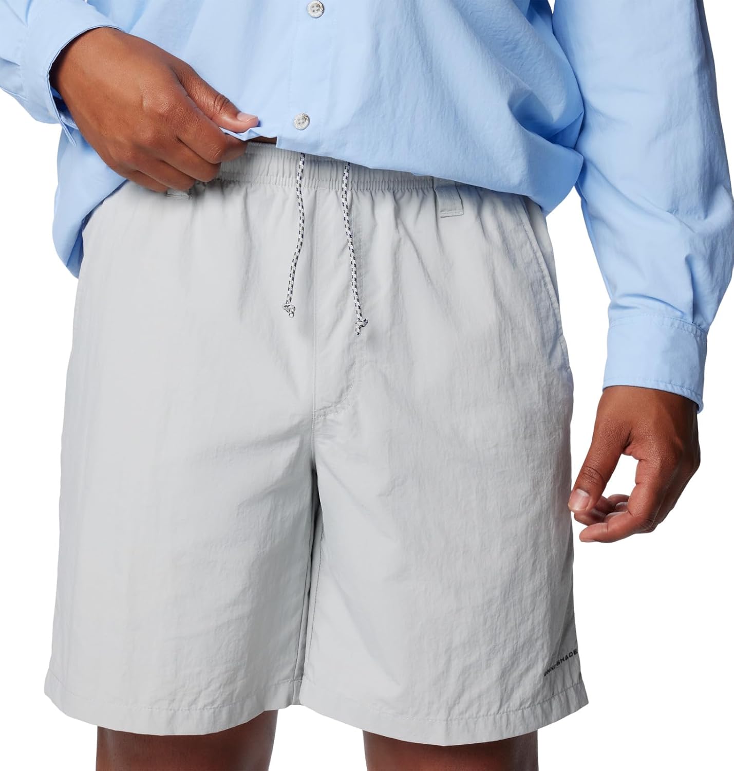 Columbia メンズ バックキャスト IV ウォーターショート、クールグレー、L