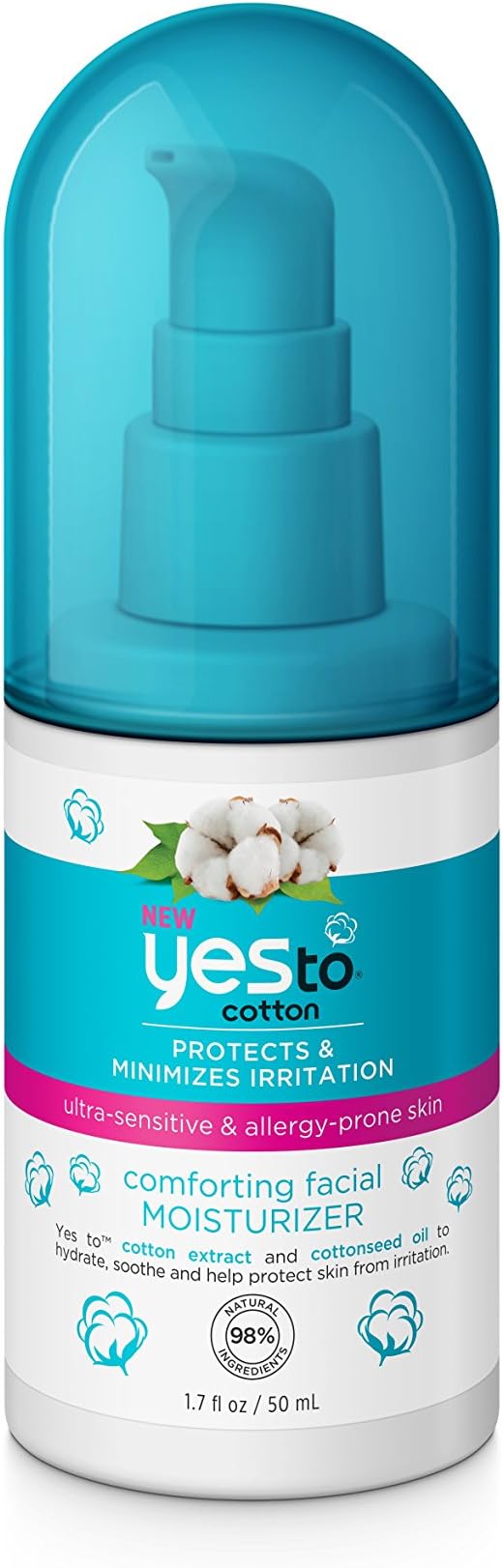 Cotton Comforting Facial Moisturizer, 1.7 Fluid Ounce