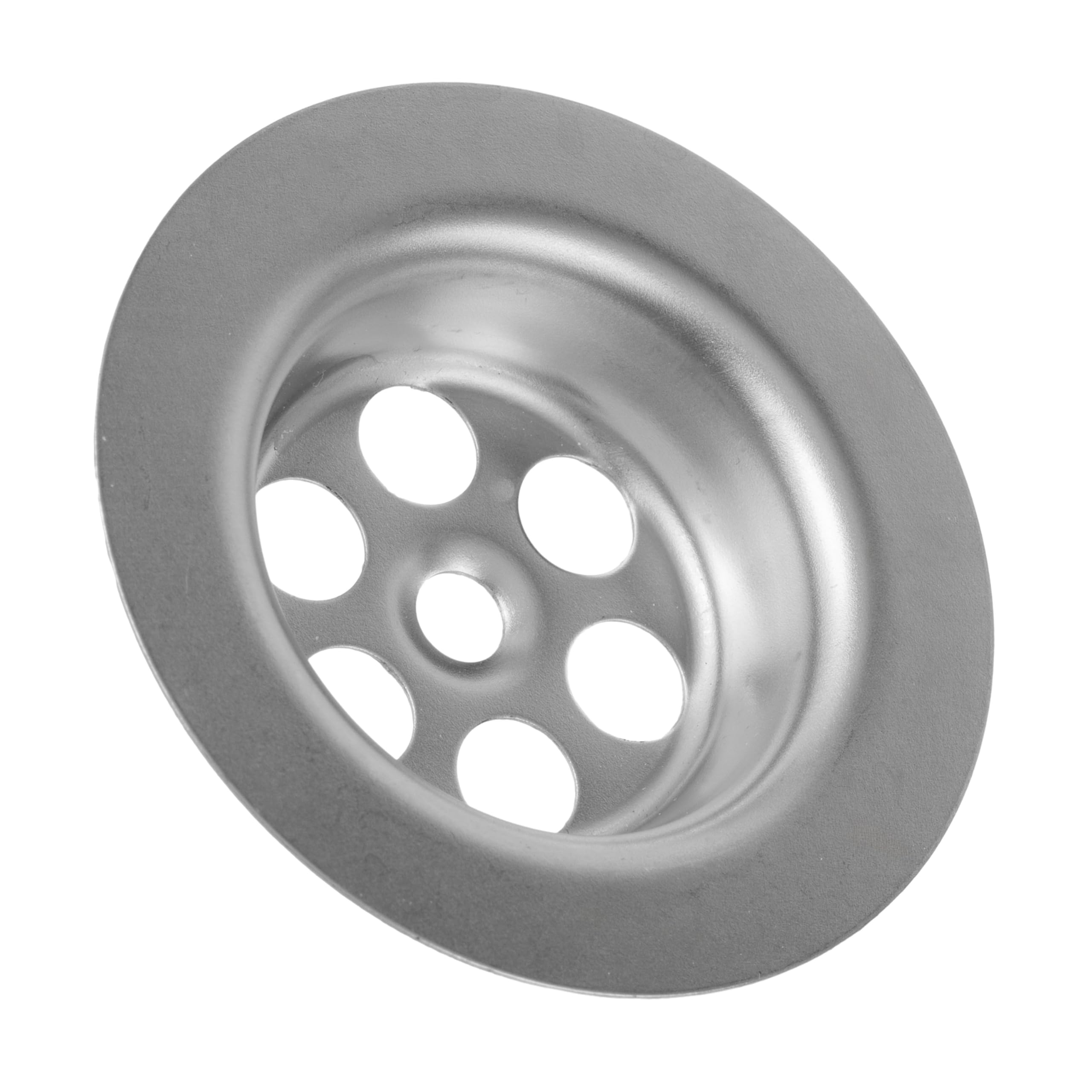 Replacement Valve Upper Part for Sink Drain Set, Ø 62.5 mm Diameter, for 1 1/4 inch Drain Sets, SS201 Stainless Steel, Silver, Valve Upper Part, Replacement Part for Kitchen Sink Plug Valve