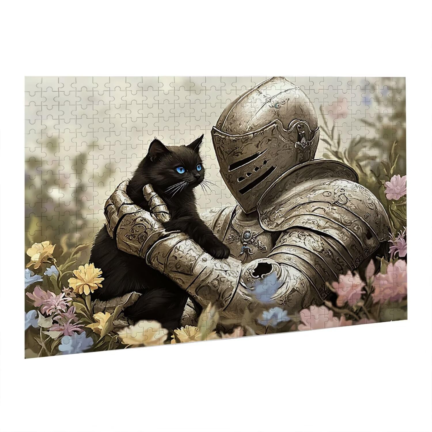Jigsaw Puzzle, 6000 Pezzi Puzzle Classici, Gatto Puzzle Rilassamento Intelligence, Mpossibile Difficile Puzzle Impegnativo per Adulti Puzzle Gioco Familiare, Regalo per Amore Amico Samurai fr0-484