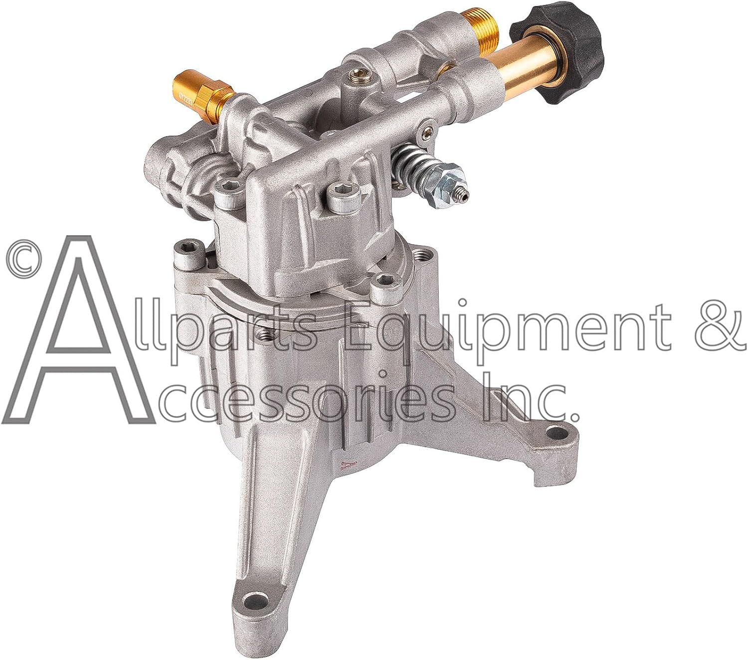 510020 OEM Vertically Mounted Rear Facing Axial Cam Pump 3000 psi at 2.4 GPM with 7/8" Hollow Shaft Compatible with Simpson, Craftsman, and other Major Brands of Pressure Washers