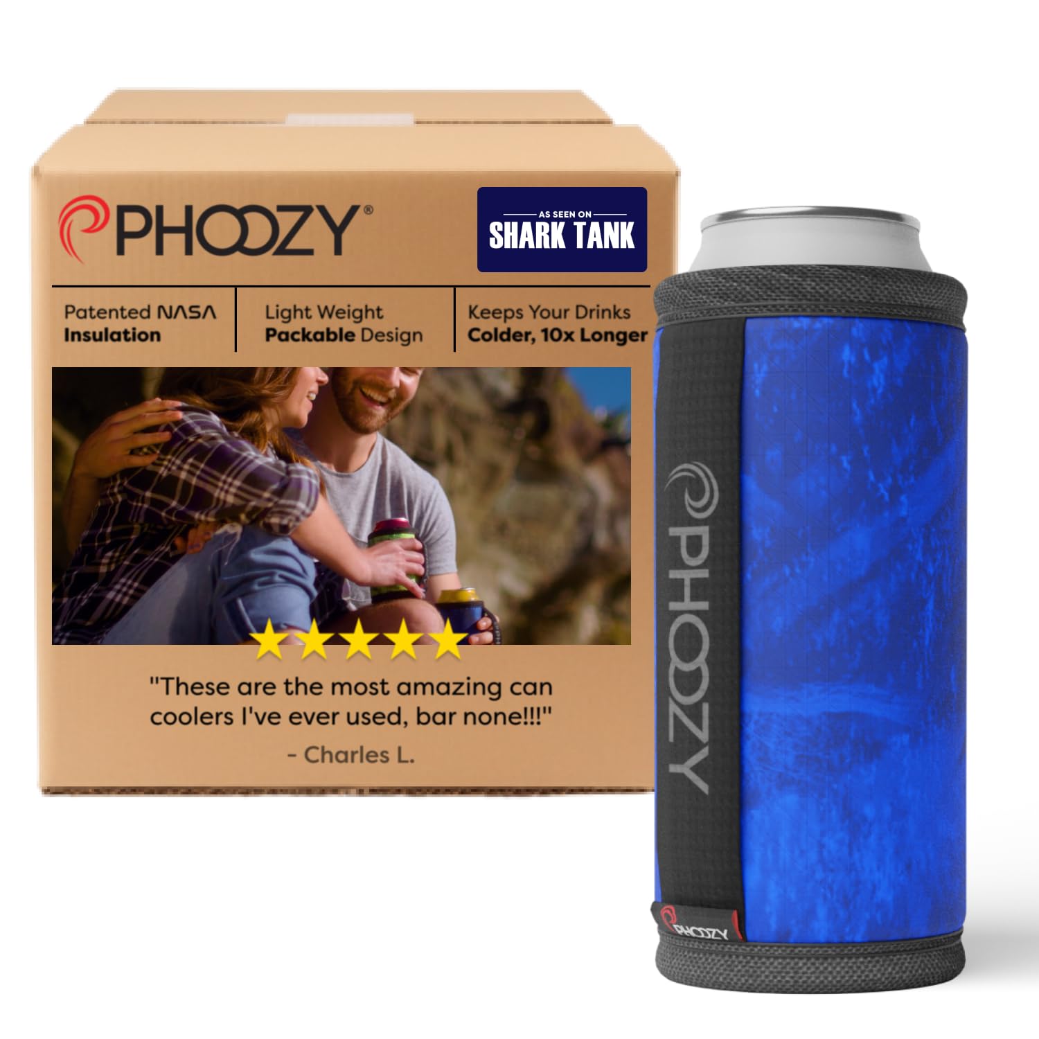 Amazon.co.jp: PHOOZY 断熱缶クーラー スリムな12オンス缶用 - 特許