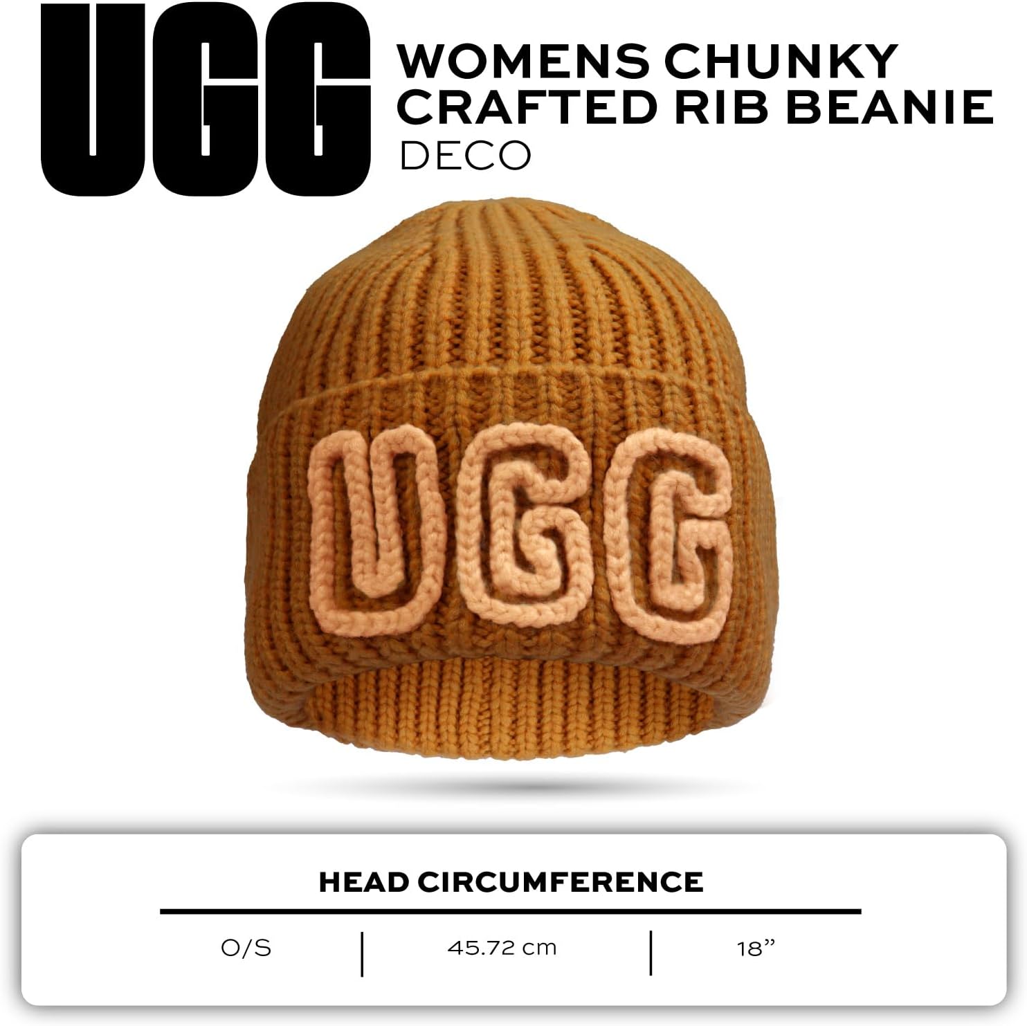 UGG Womens Chunky Crafted Rib Beanie - Image 5