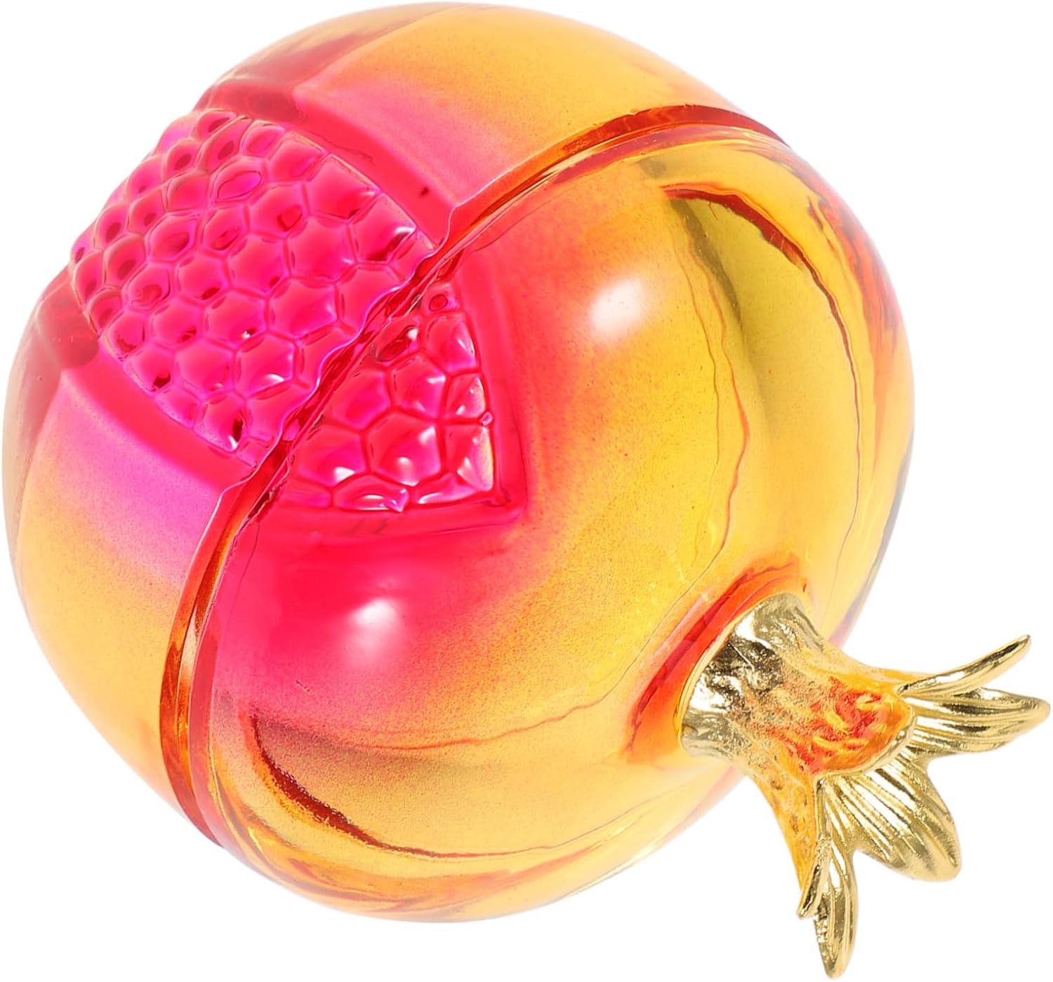 PRETYZOOM Nail Dappen Dish with Lid Elegant Pomegranate Design for Nail Art Mixing Multifunctional Container for Powders and Jewelry Storage