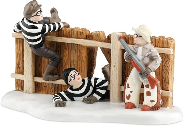 Department 56 Świąteczna historia wioska Ralphie i Ol' niebieska figurka ratuj dzień