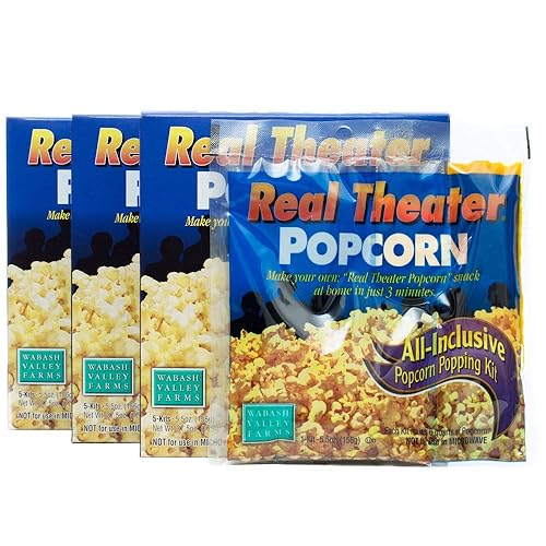Vista 20 de Wabash Valley Farms Kit de palomitas de maíz ligeramente saladas, granos de palomitas de maíz para máquina de palomitas de maíz, granos de palomitas