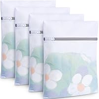 Vista 15 de BAGAIL Bolsas de lavandería de malla para ropa interior íntima y delicada, juego de 7 piezas (1XL, 2L, 2M, 2 bolsas para sujetadores)