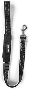 Sherpa Walk N Stay Multipurpose Seatbelt Dog Leash - Black, One Size