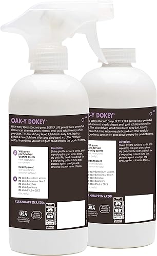 Miniatura 7 de Better Life Pulidor de madera natural, canela y lavanda, 16 onzas, 24195