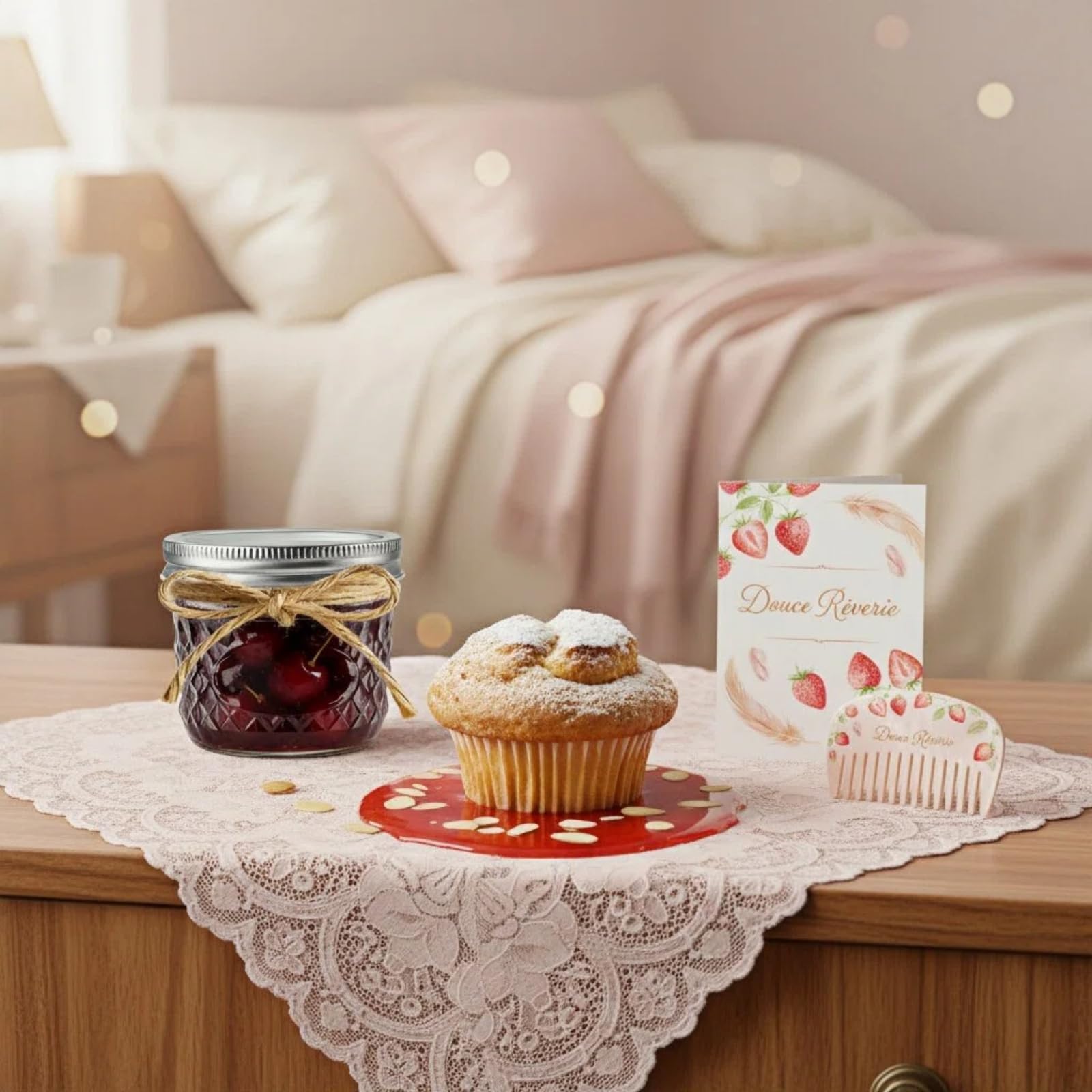 8 Piezas Tarros de Cristal para Conservas 300ml, Mini Tarros de Cristal Transparente de con Tapa, Tarros de Mermelada de 300ml Mason Jar para Miel, Yogur, Conservas