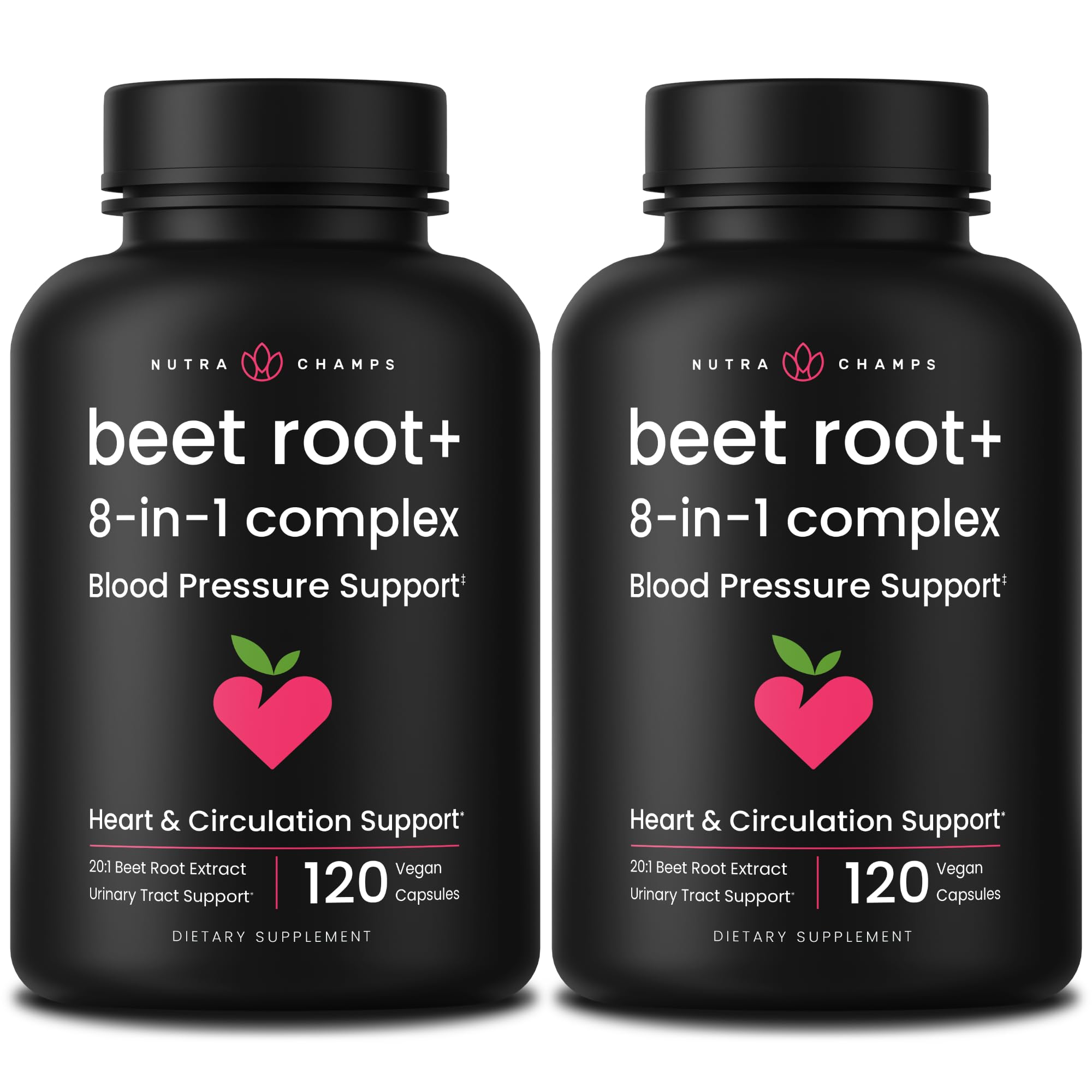 NutraChamps 8-in-1 Beet Root Capsules