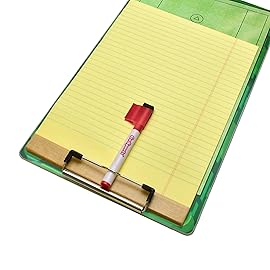 GoSports Dry Erase Coaches Board with 2 Dry Erase Pens