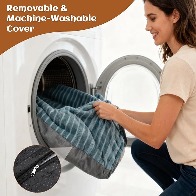 Cama para Perro Grande Colchoneta XL Lavable miniatura 4