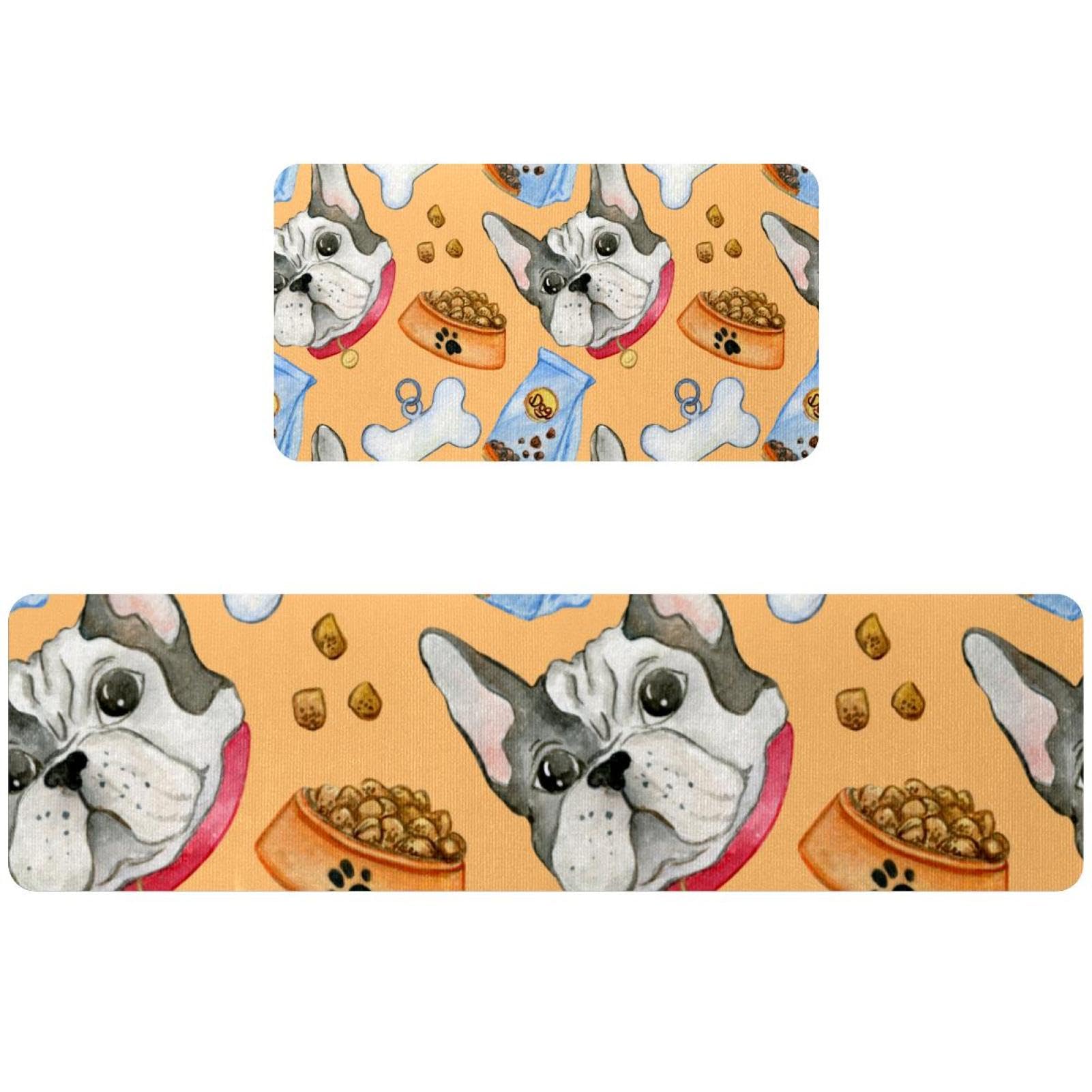 Tapete de cocina de 2 piezas para mantener el suelo seco y sin manchas