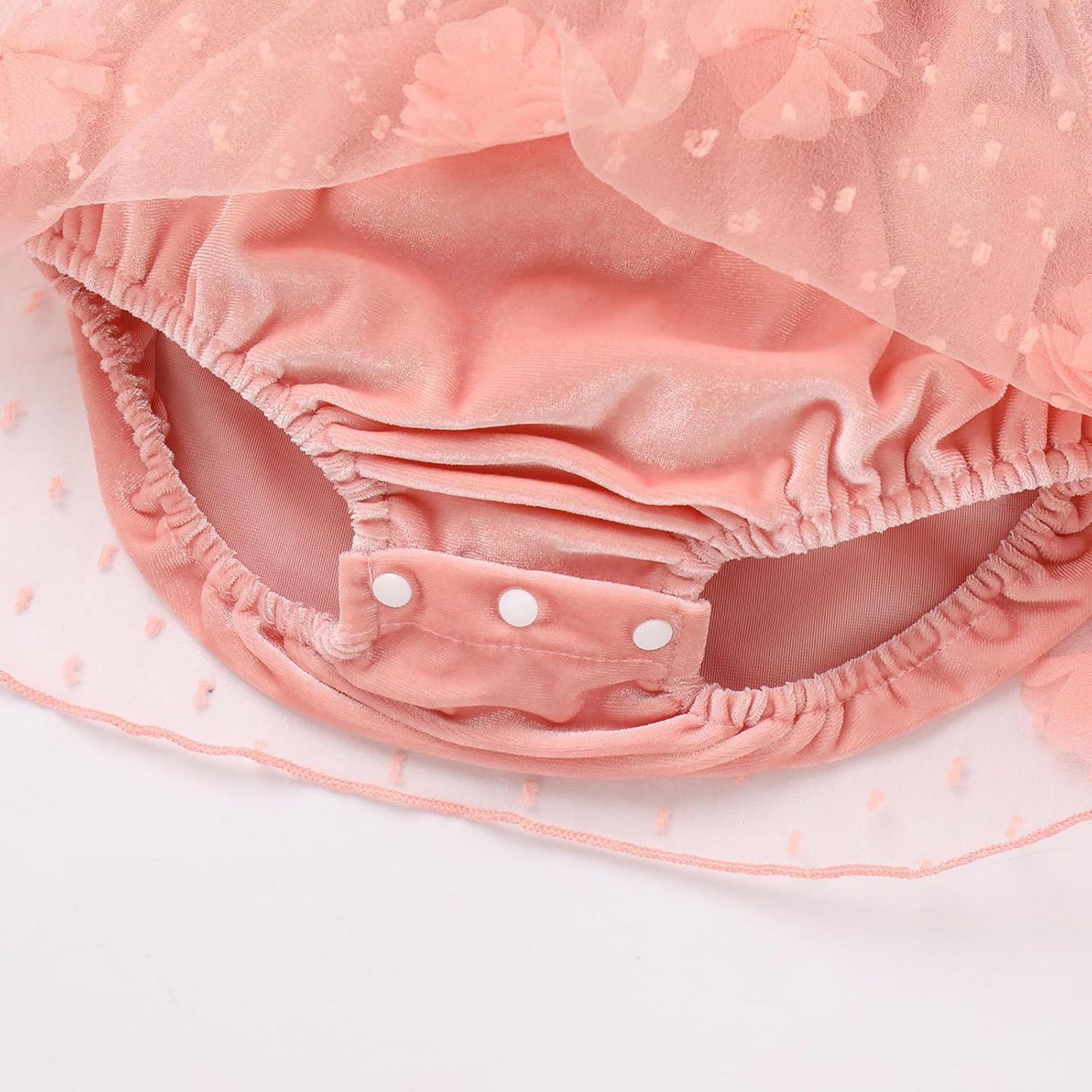 IBTOM CASTLE Newborn Baby Girl Birthday Romper Dress Flower Velvet Halter Summer Cake Smash Holiday Photo Shoot Outfit