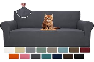 MAXIJIN Super Stretch Sofa Covers for 3 Cushion Couch