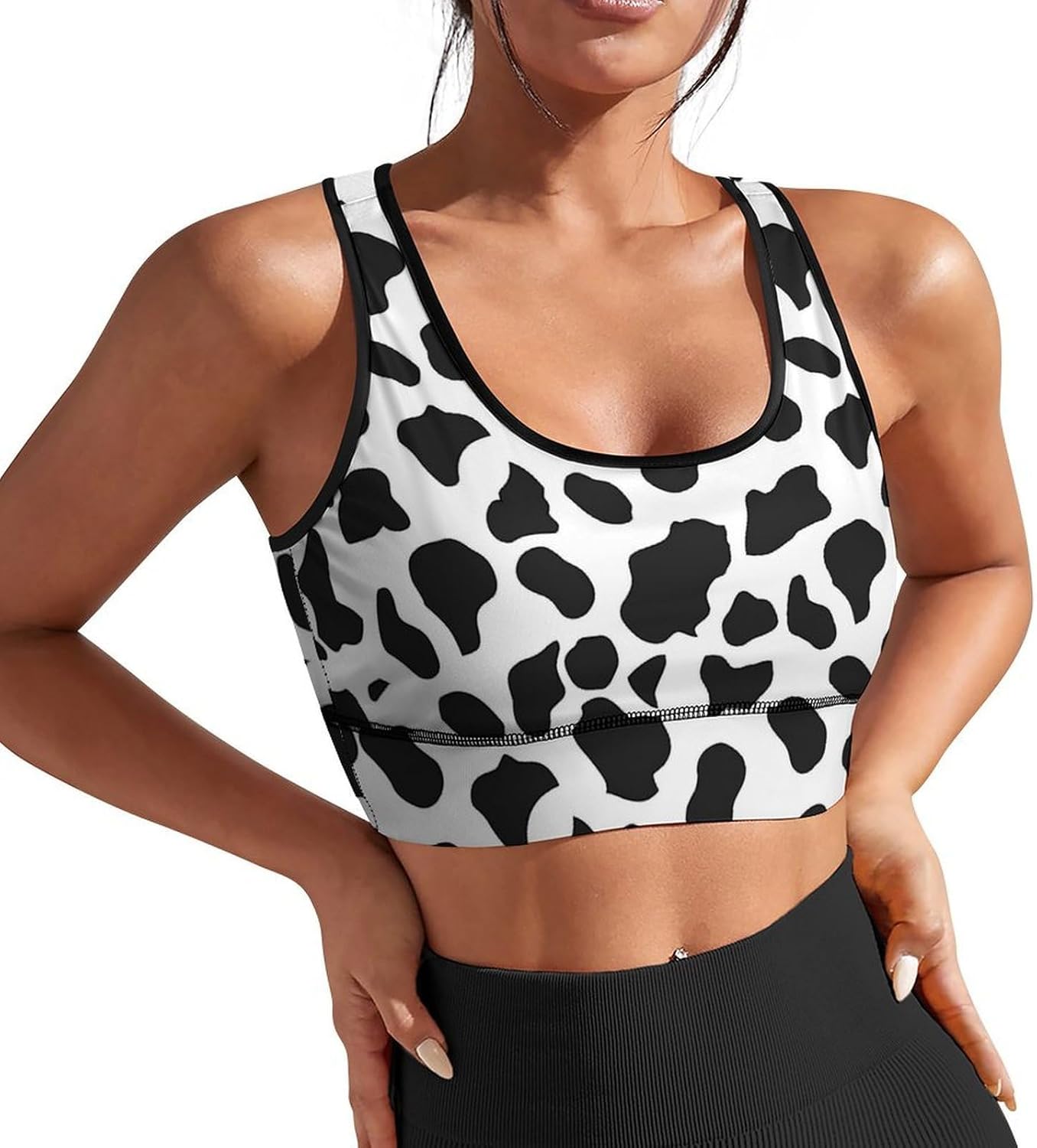 Sports Bras for Women with Removable Pads Yoga Crop Tank Tops Fitness Exercise Workout Running Top