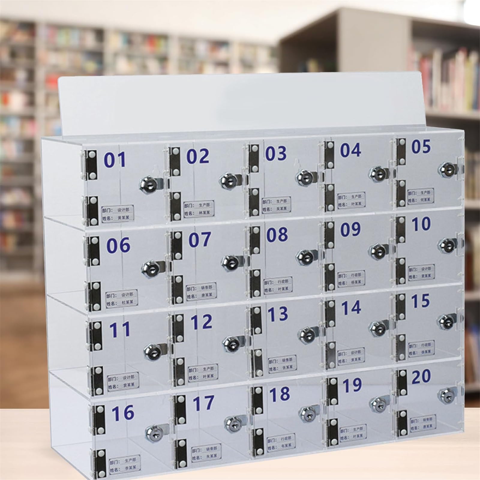 Caja de Almacenamiento para teléfonos móviles Soporte acrílico para teléfonos móviles Caja de Almacenamiento de Escritorio Caja de Almacenamiento para teléfonos montada en la Pared con CE