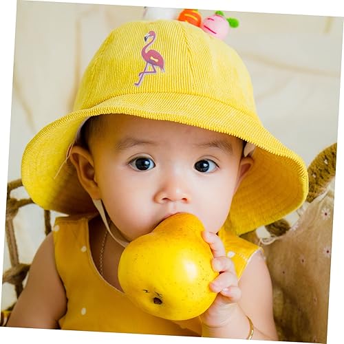 Miniatura 8 de EXCEART Botones de madera Decoración de madera Adornos de álbum de recortes Flamingo Flatback Botones de dibujos animados DIY Botón de álbum de