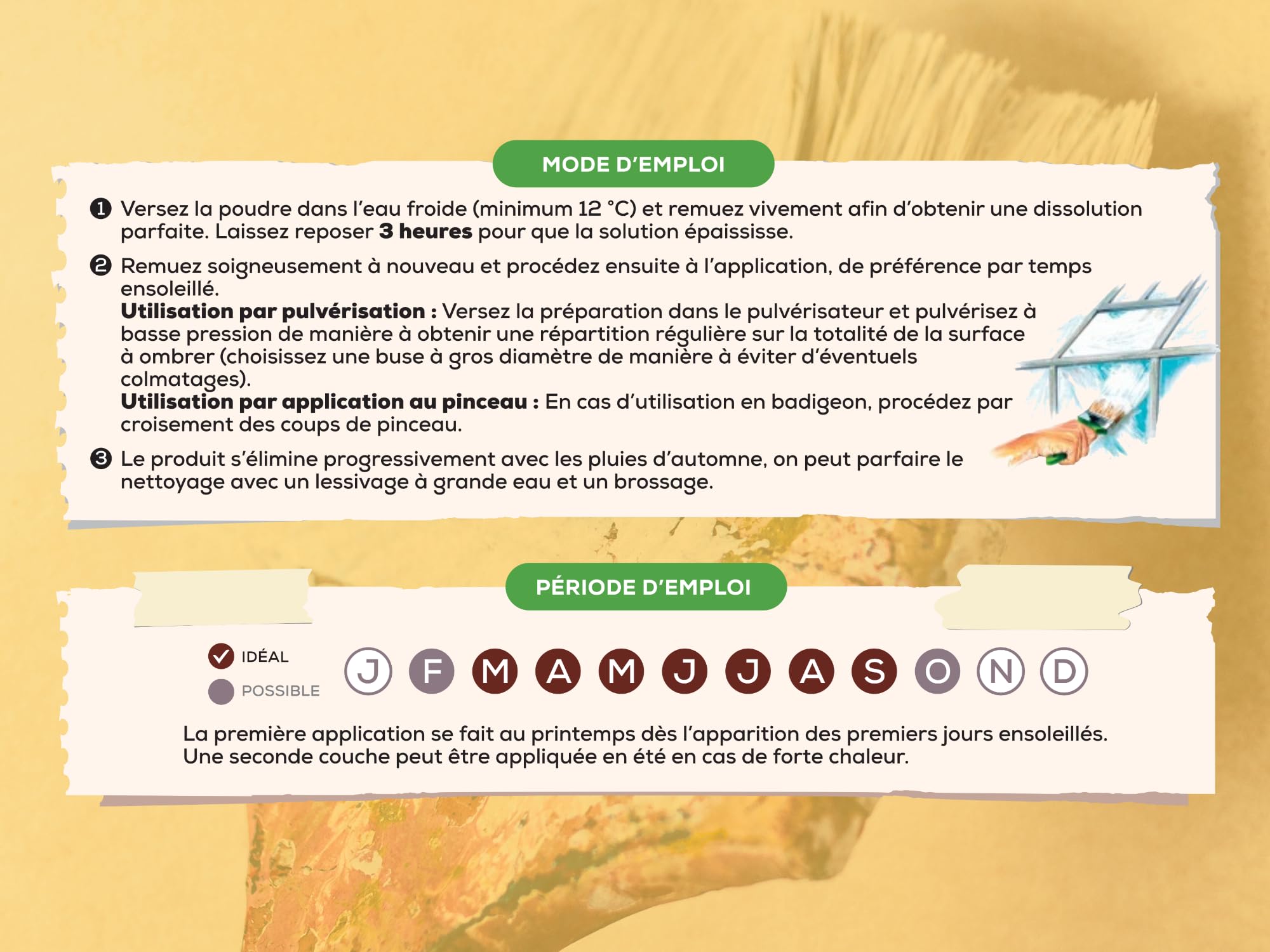 Solabiol Ombrage Serres, Châssis & Vérandas - 20m² - 500g | Résiste aux Fortes Pluies - Réduit l'Action des Rayons du Soleil - SOS500
