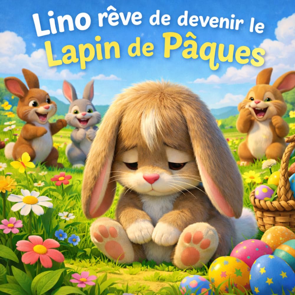 Lino rêve de devenir le Lapin de Pâques: Une histoire magique de Pâques pour enfants avec aventures, illustrations colorées et activités ludiques.