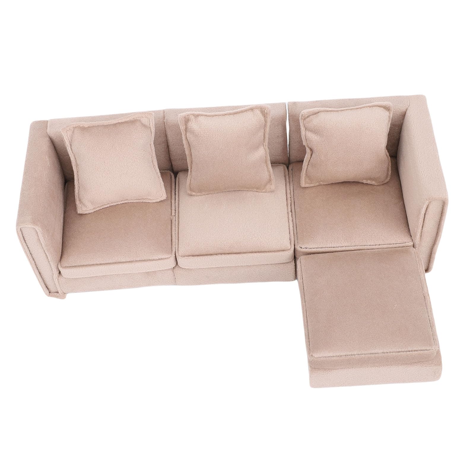 Domary 1:12 Scale Miniature Dollhouse Sofa Unique Design and