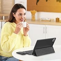 Vista 7 de Tablet Android 15 de 10", 12(4+8Expand) GB RAM+64GB ROM, cámara dual de 2+8 MP, batería de 6000 mAh (Tablet+funda+lápiz capacitivo+teclado+ratón)